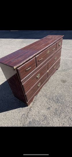 🎁CHERRY WOOD COLOR DRESSER/7 DRAWER🎁