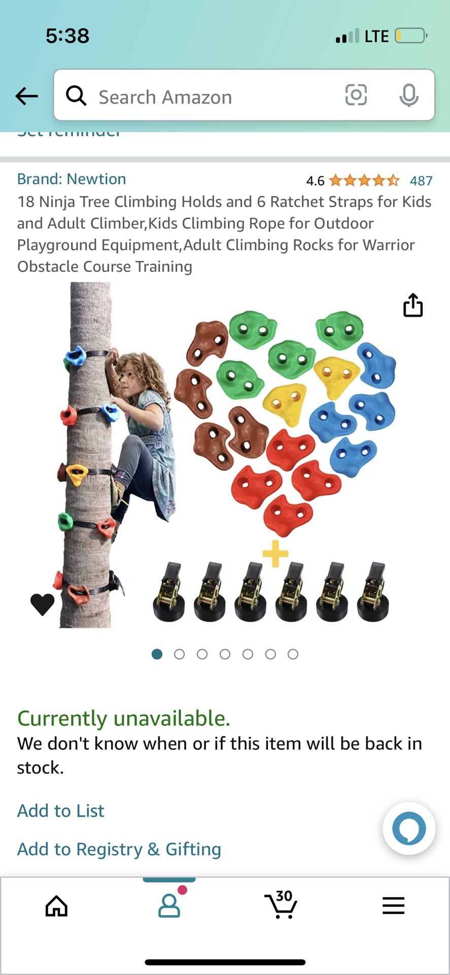 Newtion Tree Climbing Holds