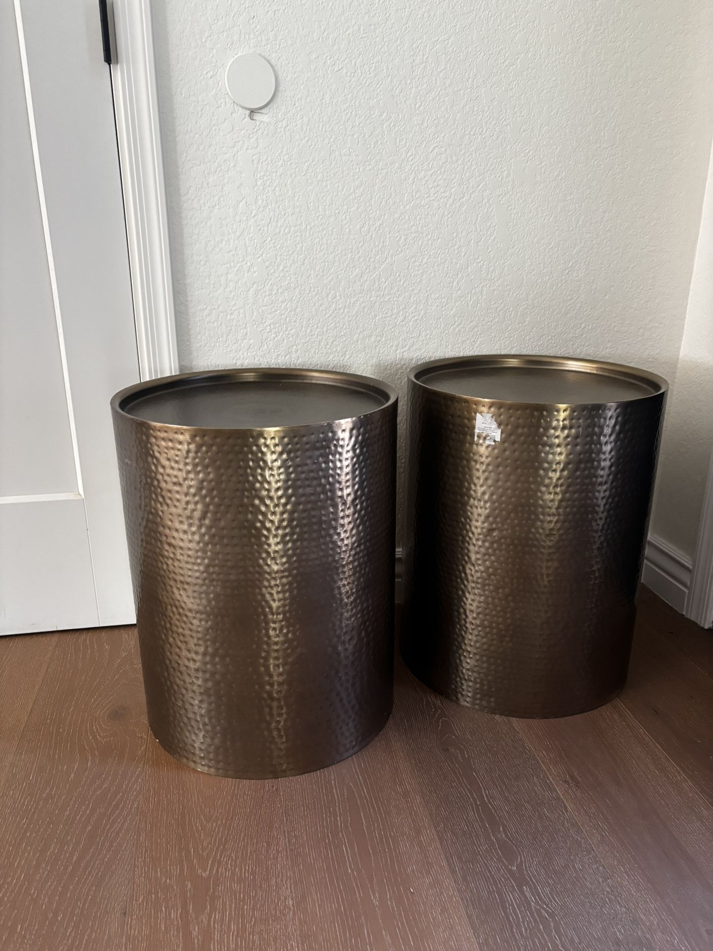 2 Bronze Metal Side Tables - Target