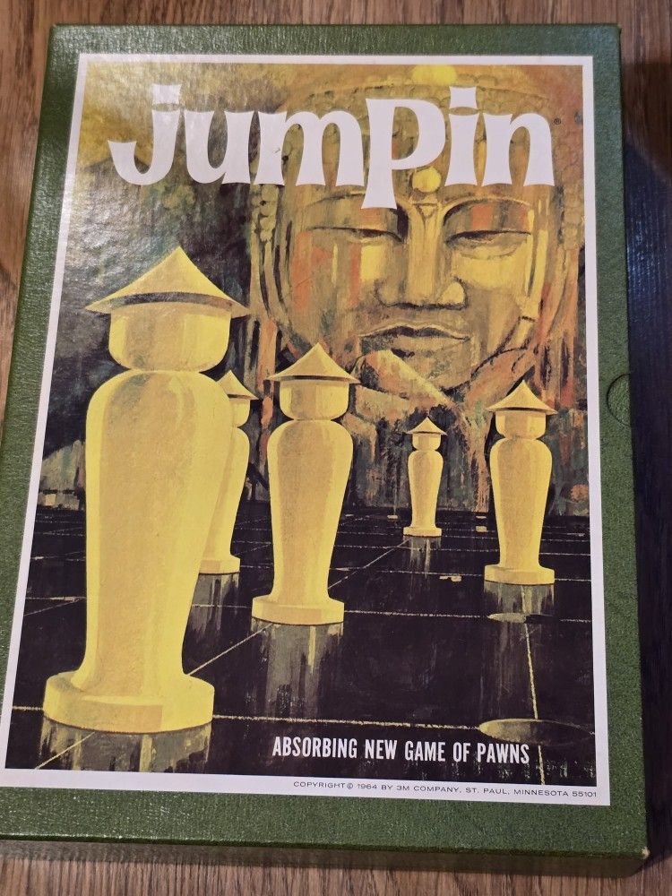 JUMPIN bookshelf boardgame 