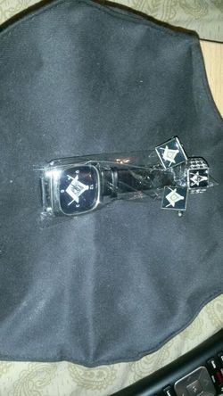 Masonic watch, cufflinks, ring!