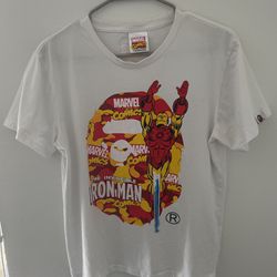 Bape X Marvel Iron Man Tee Shirt