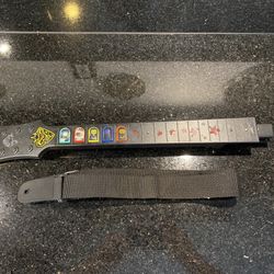 Guitar Neck & Strap Only for Aerosmith Les Paul Guitar Hero PS3 Controller  