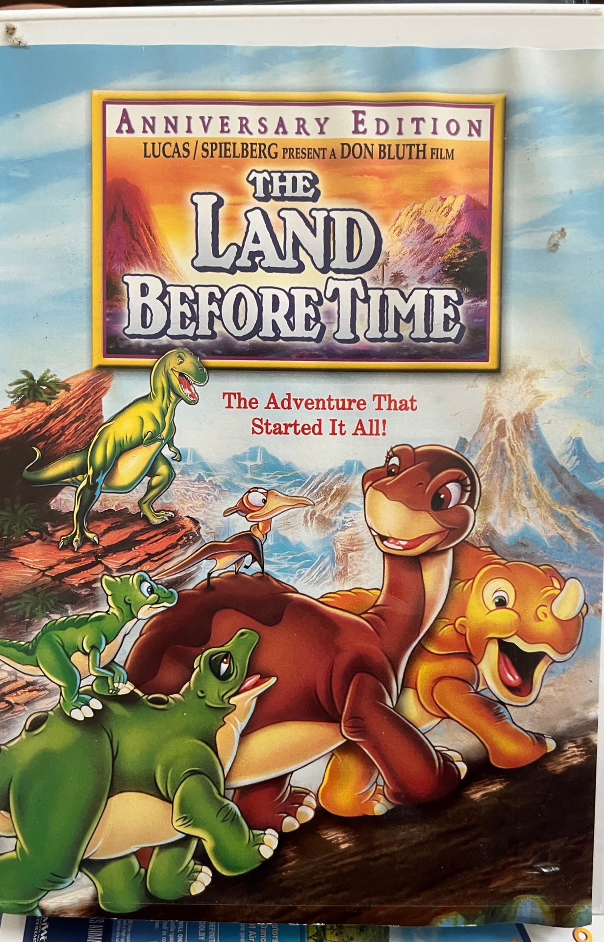 The Land Before Time Anniversary Edition DVD