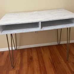 Marble Gold Desk 