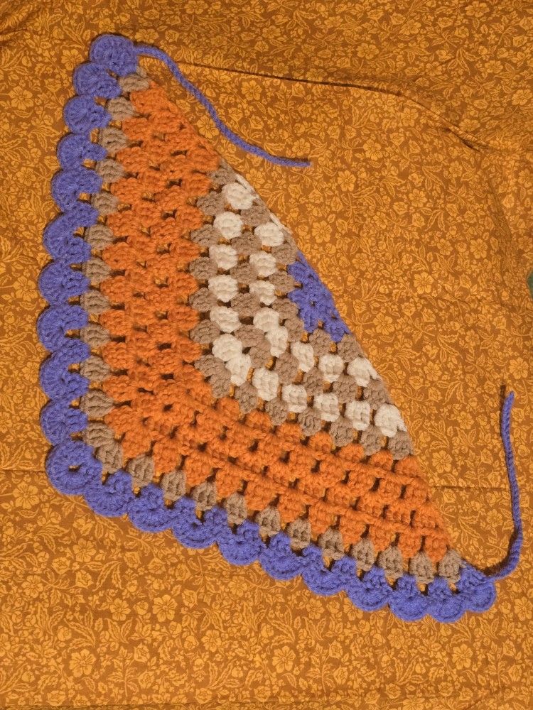 Crocheted Bandana