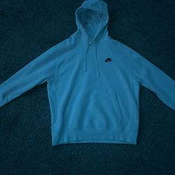 white nike hoodie