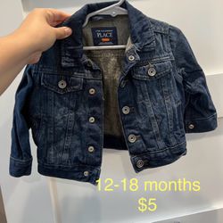 12-18 Months Jean Jacket