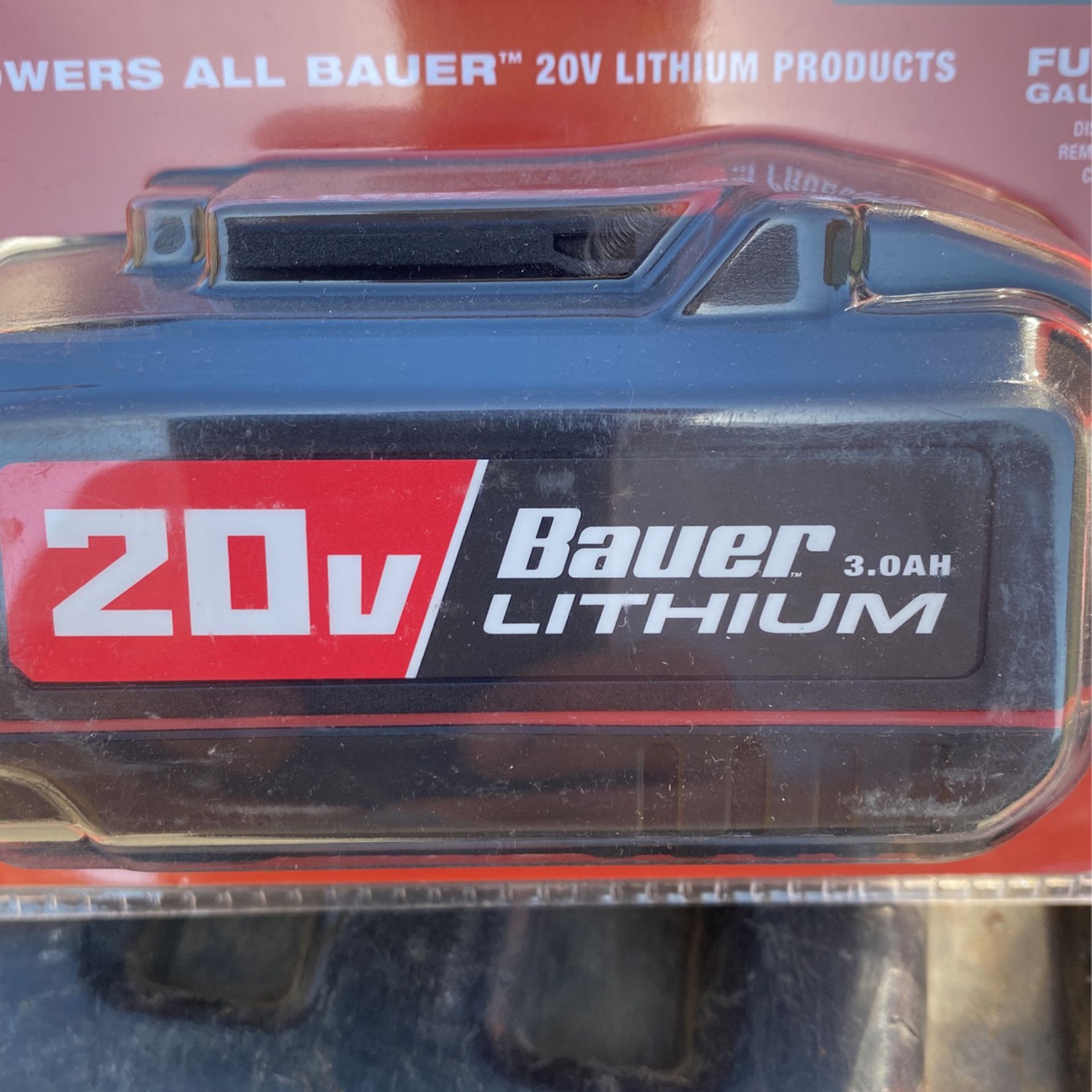 Batery And Charger Bauer 20 V 