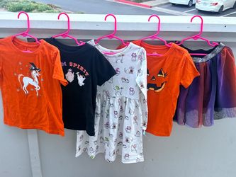Kids Halloween Clothing Bundle – 5 Pieces