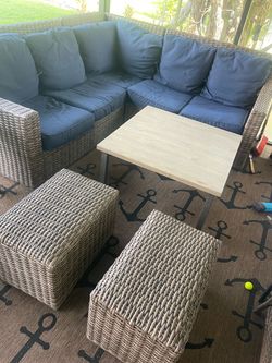 Patio furniture set
