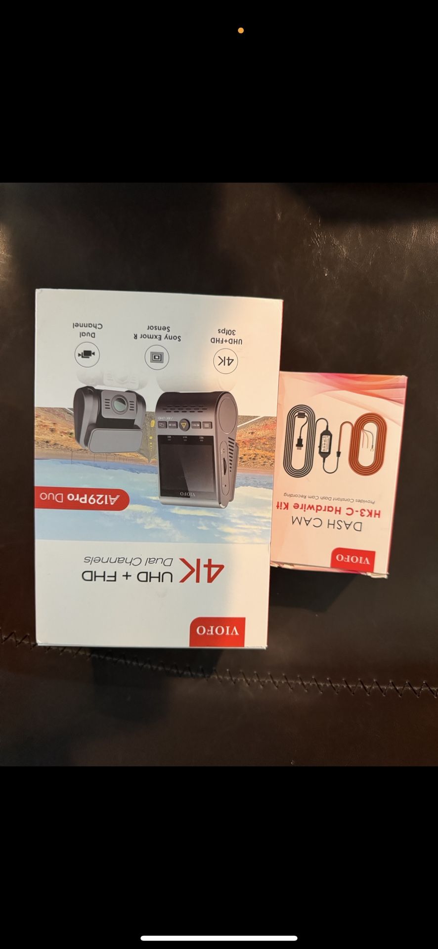 VIOFO PRO DUAL 4K DASH CAM + VIOFO HARDWIRE KIT