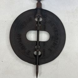 Antique Griswold cast iron stove pipe damper