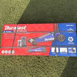 NEW Duralast 2 Ton Off Road Floor Jack Heavy Duty