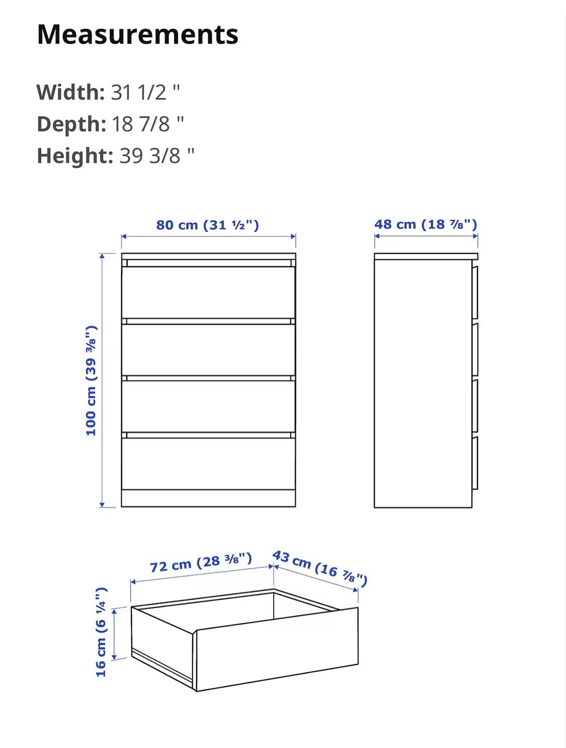 Ikea Malm Dresser for Sale in Irvine, CA OfferUp
