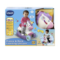 VTech Prance and Rock Learning Unicorn, Rocker to Rider Toy