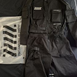 Fabric of the Universe Black Villain Jumpsuit