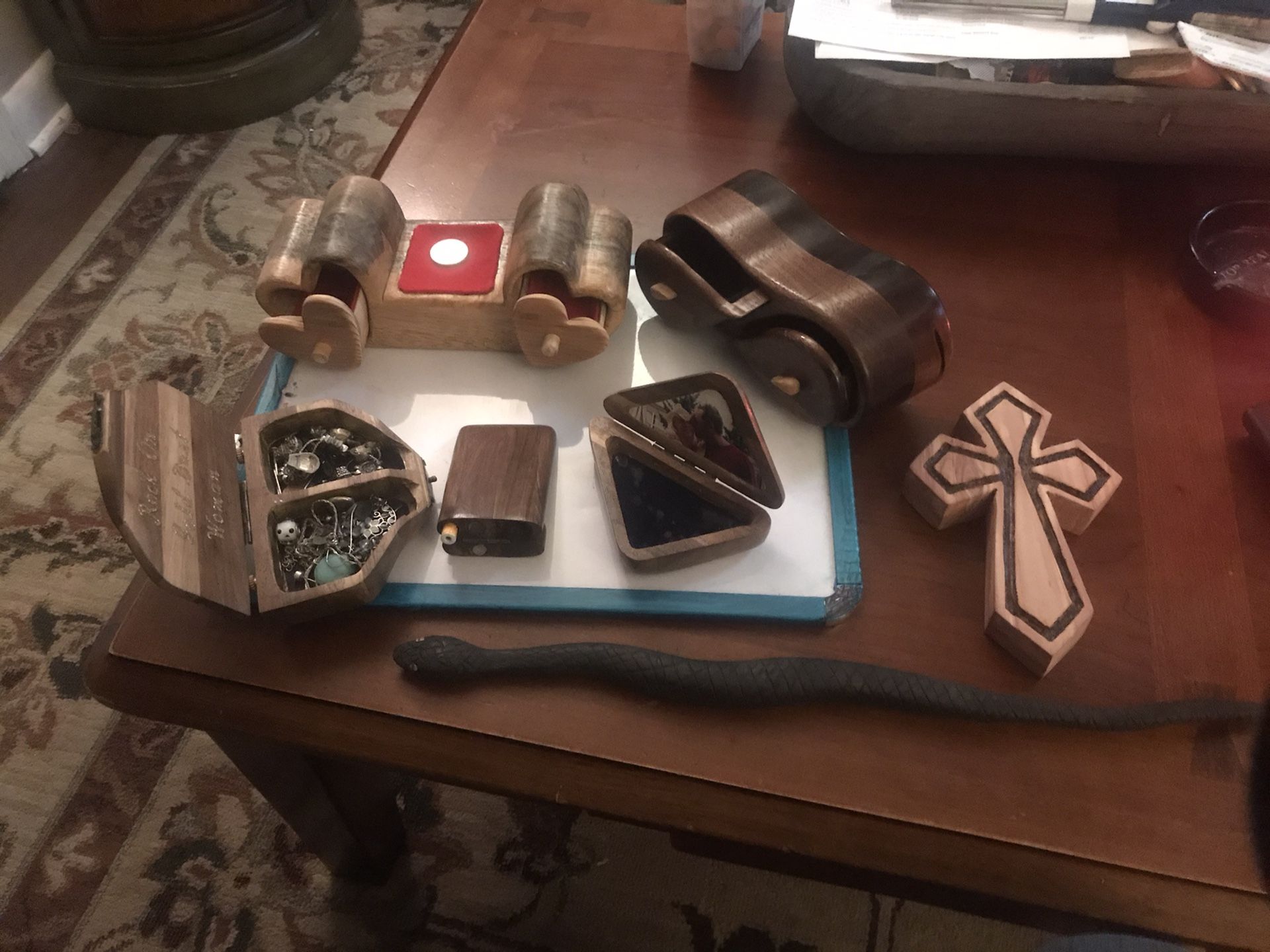 Hand Made One of Kind Wooden Treasures