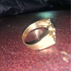 14k Nugget Ring 