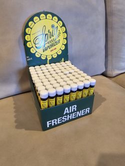Sprig Glass Vials Air Fresheners for Home & Cars  - 72 Pack