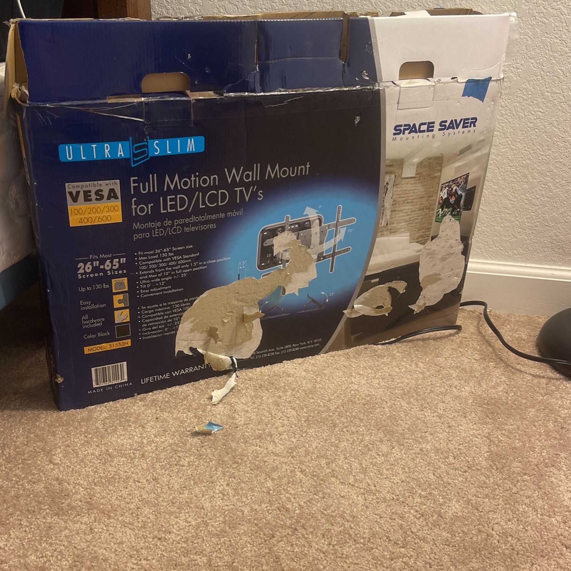 Space Saver Tv Mount