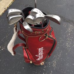 MacGregor Irons 3-P & Retro bag