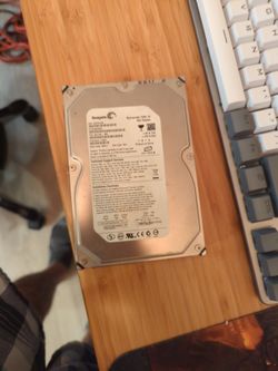Seagate Barracuda 7200rpm 320gb 3.5inch Hard Drive. Still Works!