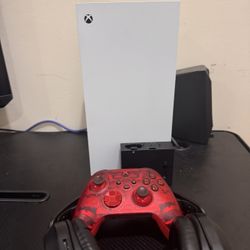Xbox X Series With Games Installed 