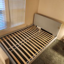 OPEN TO OFFERS FULL SIZED BED FRAME WITH MATTRESS 