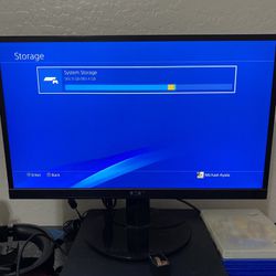 PS4 Slim 861gb Storage 