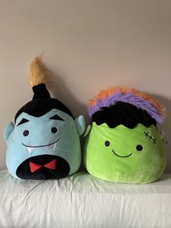 Halloween Squishmallows Frankie the Frankenstein & Drake the Vampire - 12”