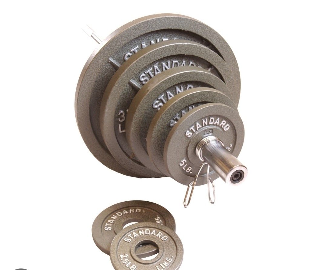 Olympic Weights And Barbell