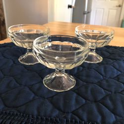 Vintage Soda Fountain Sundae Dessert Dishes