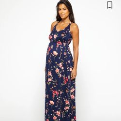 Maternity Dress Maxi Size Medium