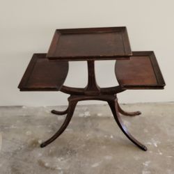Antique 3 Tier Sidetable 