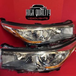 Toyota Highlander 2014  2016 Headlight