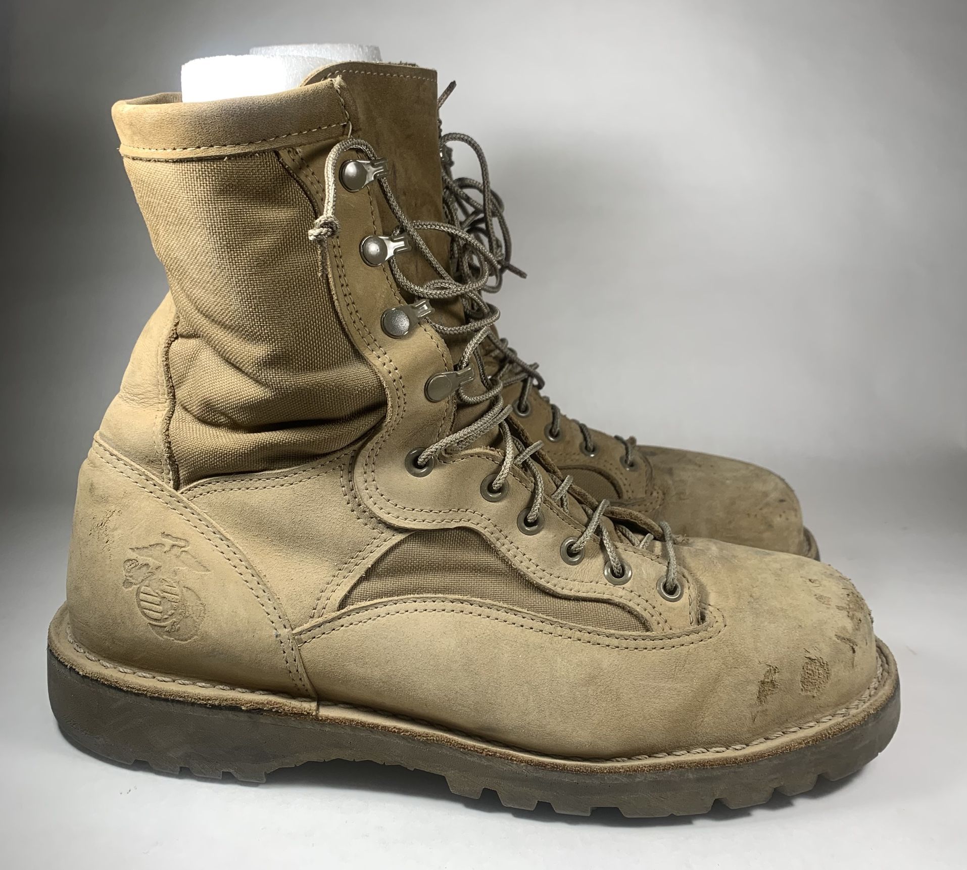 Danner USMC Boots Men’s Size 10.5 Beige