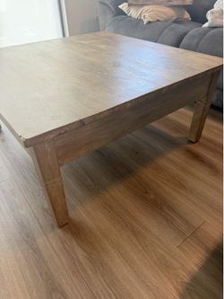 Casual Elements Rustic Coffee Table – Excellent Condition
