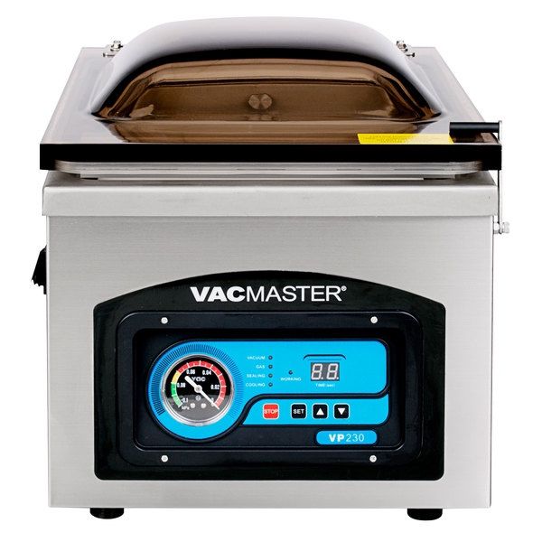 ARY VacMaster VP230 Chamber Tabletop Vacuum Packaging Machine with 12 1/4" Seal Bar