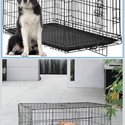 48 Inch Large Double Door Cage 