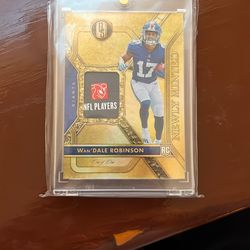 Wandale Robinson Newly Minted One Of One NFL Players Patch