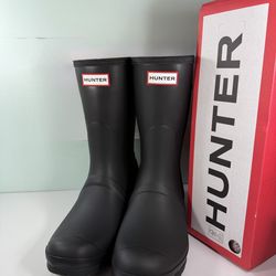 New Hunter Original Back ADJ Short women’s boots - size 6/7/8/10