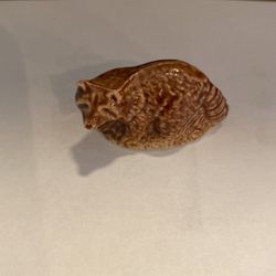 WADE ENGLAND  Miniature Raccoon 1” High