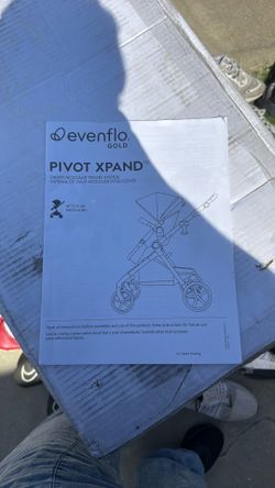 New evenflo gold pivot xpand stroller