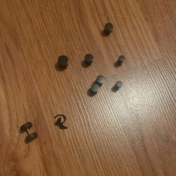 Fake Black Gages All Different Sizes