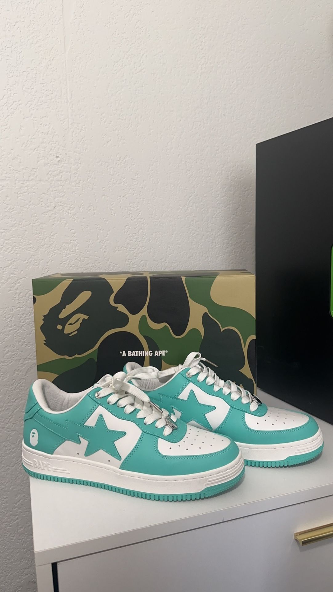 AQUA GREEN BAPE STA