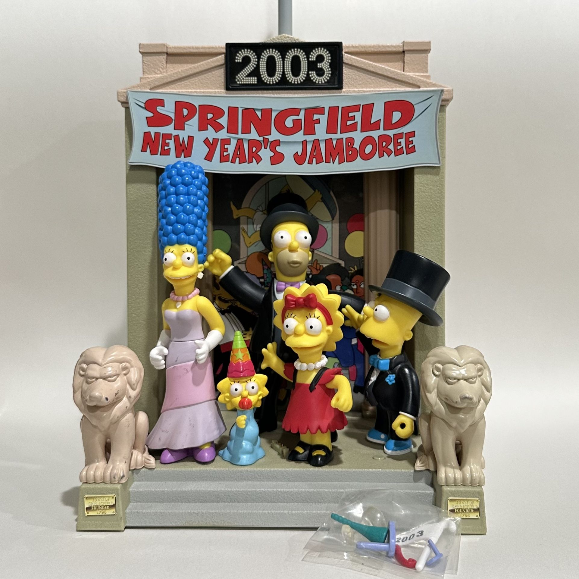 World Of Springfield Interactive Playsets By Playmates