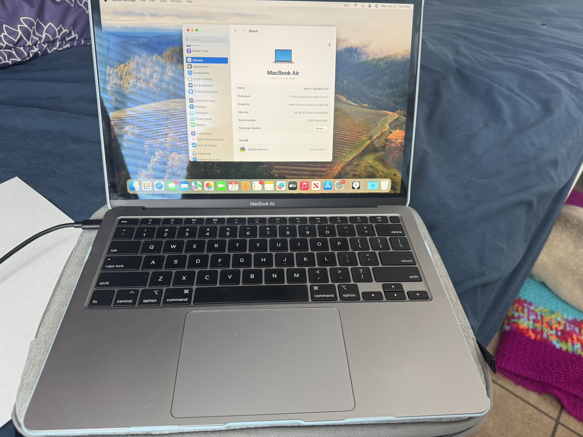 2020 MacBook Air - 13 Inch Display