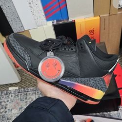 Jordan 3 X J. Balvin Black Rio