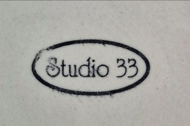 Studio 33 Christmas plates